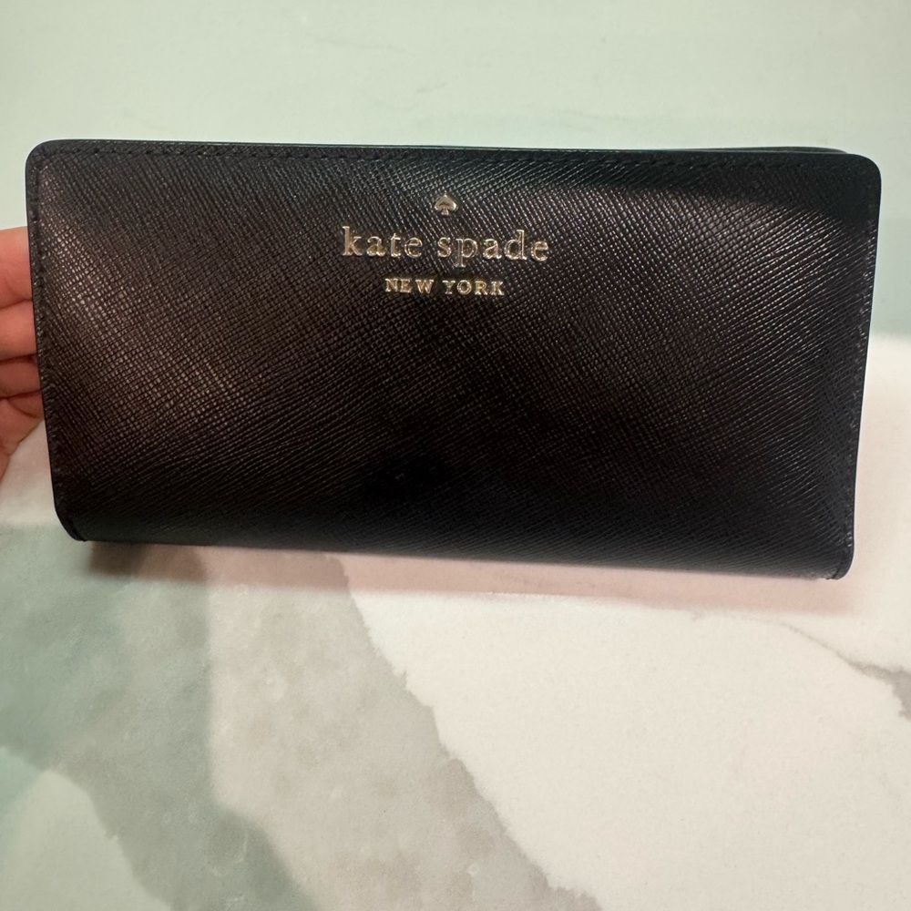 Kate Spade Midnight Black Clutch